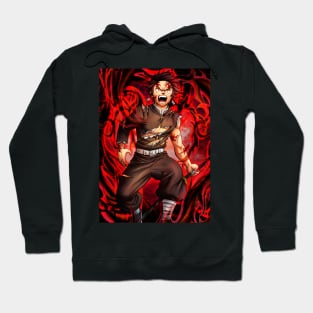 Dark flame demon boy Hoodie